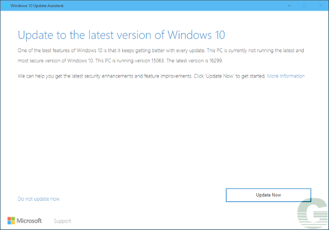 Как обновиться до Windows 10 Fall Creators Update сейчас
