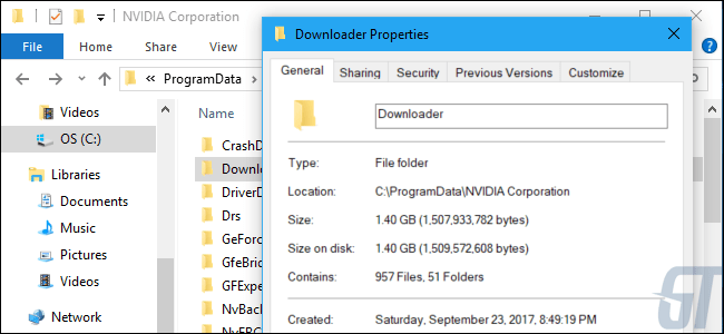 Почему NVIDIA хранит гигабайты файлов установщика на вашем жестком диске?