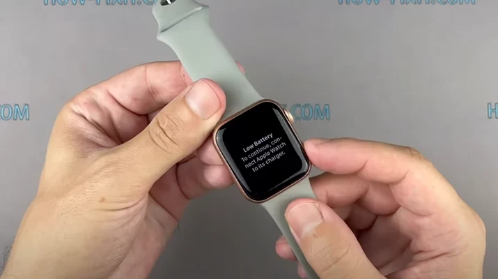 Разборка Apple Watch 6 шаг 1
