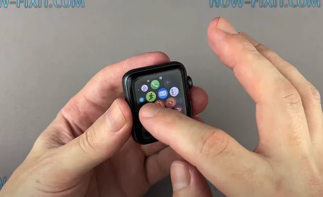 Замена экрана Apple Watch 2 шаг 8