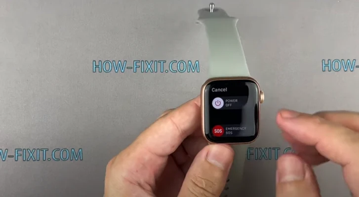 Замена экрана Apple Watch 6 Шаг 1