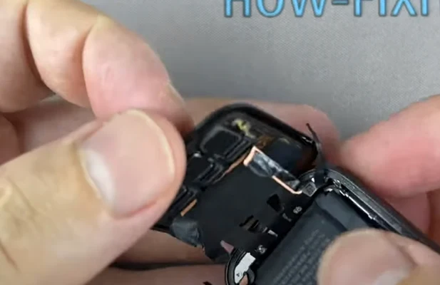 Apple Watch 4 замена вибромотора Шаг 5