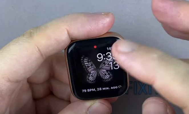 Apple Watch 5 замена батареи Шаг 10