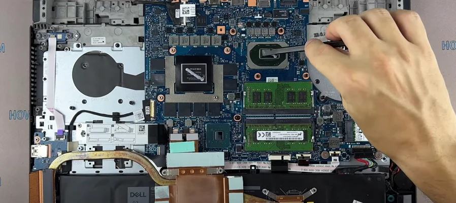 Dell G7 7700 Очистка