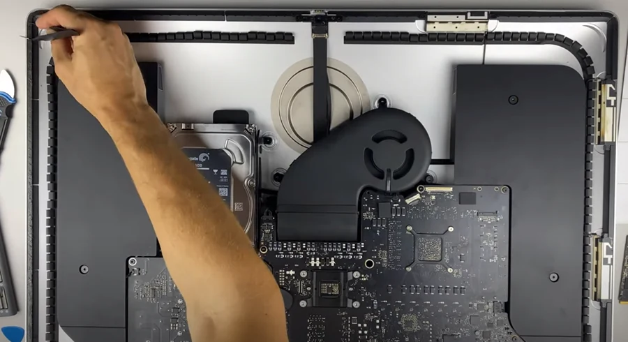 iMac A1419 замена SSD Шаг 14