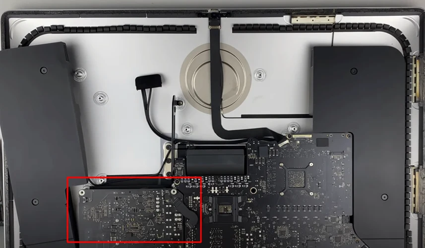 iMac A1419 замена SSD Шаг 7