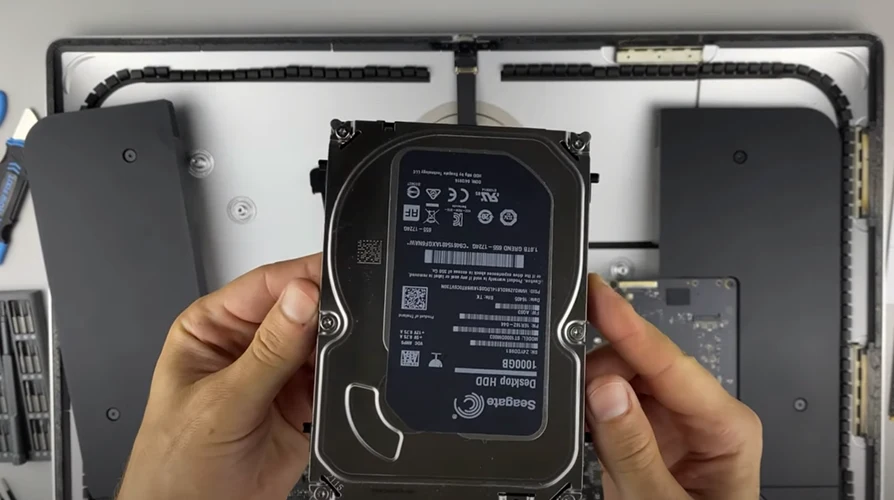 iMac A1419 Замена жесткого диска