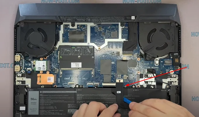 Обновление SSD Dell G15 5510 Шаг 3