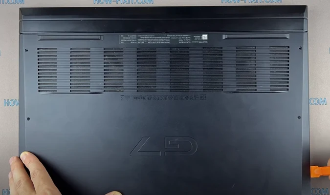 Оперативка Dell G7 7700 Шаг 2