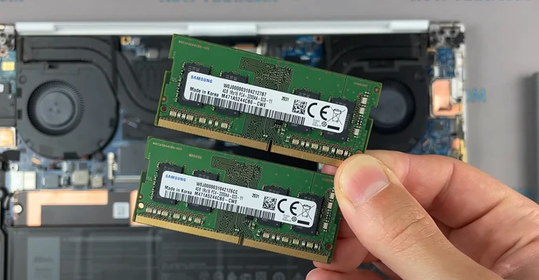 Установка ОЗУ Dell XPS 9500
