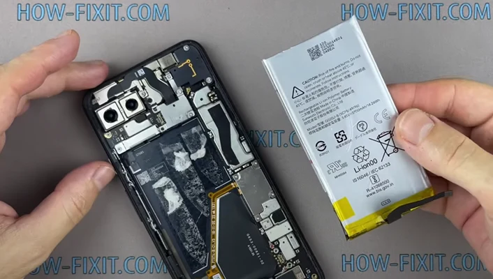 Замена батареи Google Pixel 4 XL