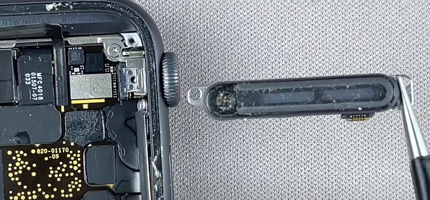Замена динамика в Apple Watch 4