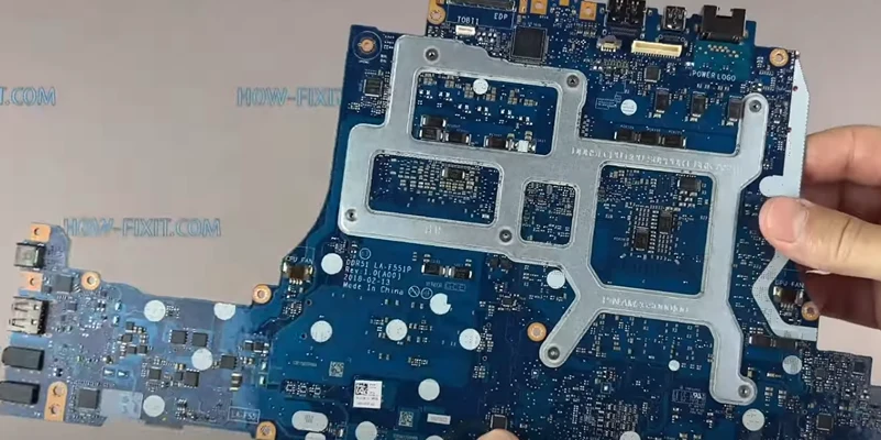 Замена материнской платы Alienware 15 R4