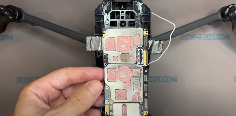Замена материнской платы DJI Mavic 3