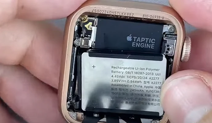 Замена стекла Apple Watch SE Шаг 16