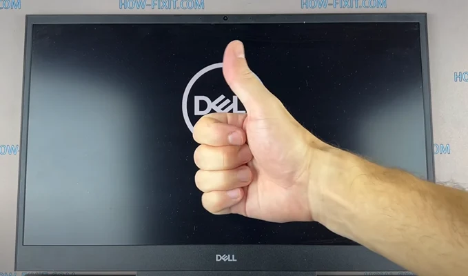 Замена вентилятора Dell G7 7700 Шаг 7