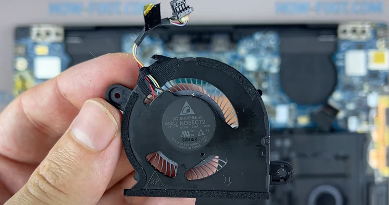 Замена вентилятора Dell XPS 13 9310