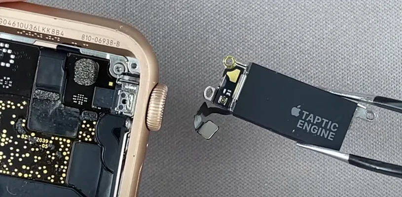 Замена вибромотора Apple Watch SE