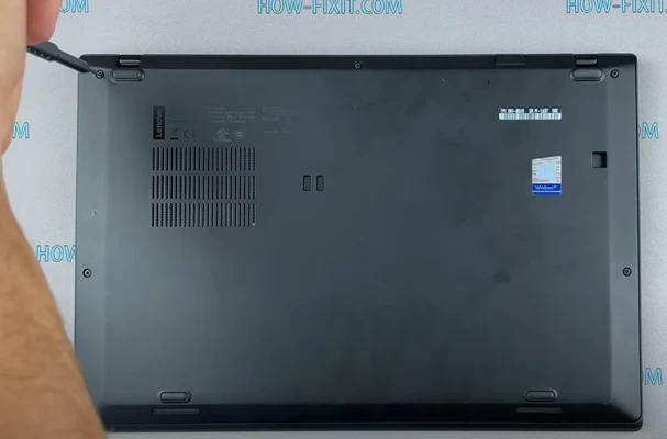 ThinkPad X1 Carbon Чистка Шаг 11