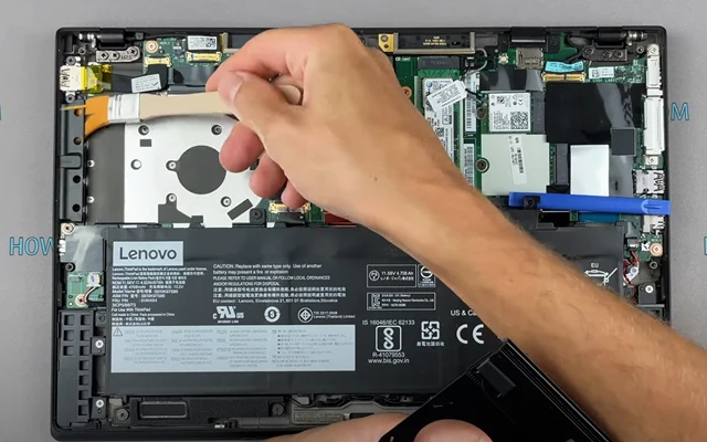 ThinkPad X1 Carbon Чистка Шаг 7