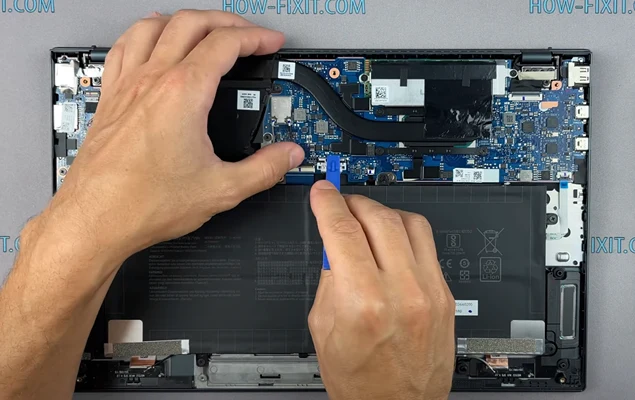 Замена батареи Asus ZenBook 14 UX425E Шаг 7