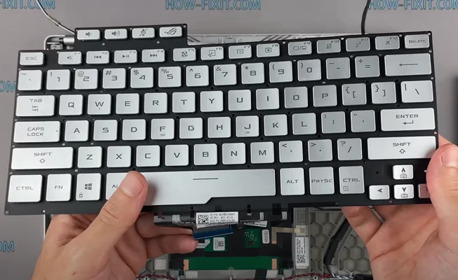 Замена клавиатуры Asus ROG Zephyrus G14