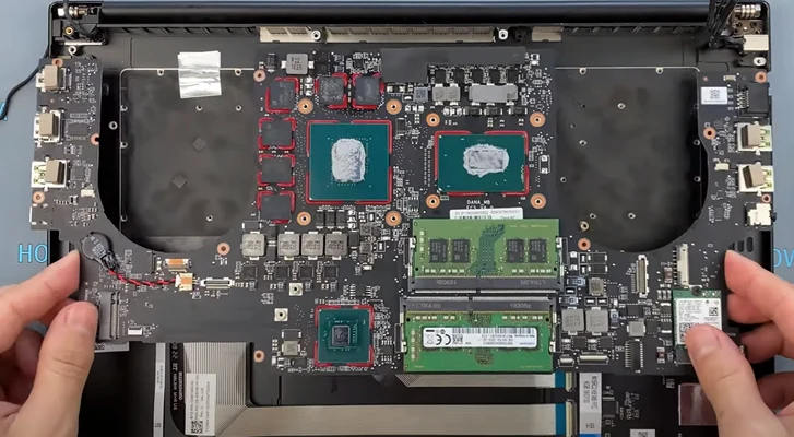 Замена матплаты Razer Blade 15