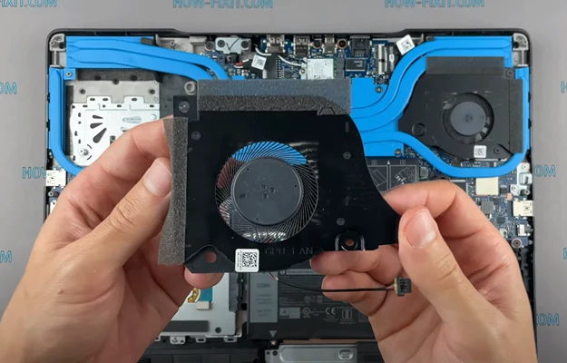 Замена вентилятора Dell G7 7790
