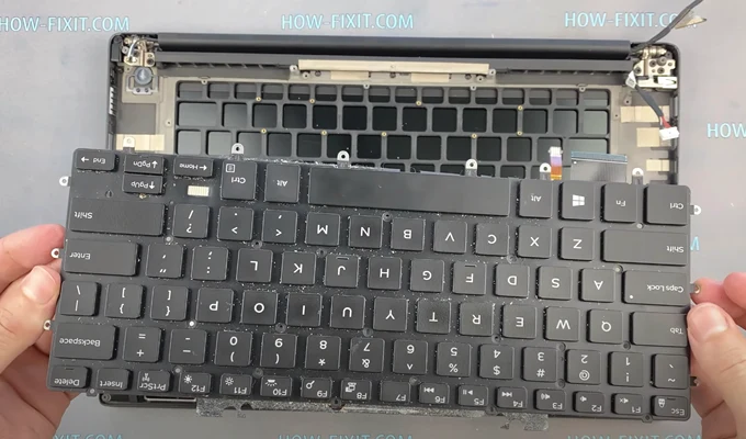 Клавиатура Dell Шаг 7