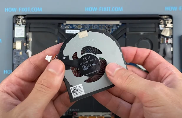 Вентилятор Dell XPS 15 9570