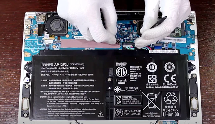 SSD Acer Aspire S7 Шаг 7