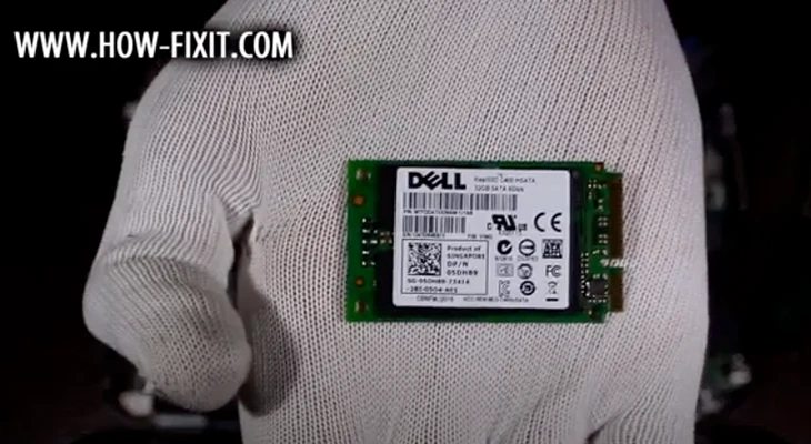 SSD Dell Inspiron 14 5423 Шаг 7