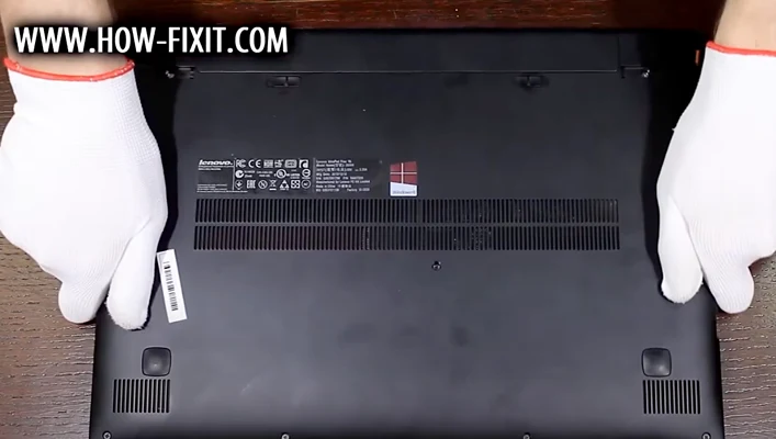 Жесткий диск Lenovo Flex 15 Шаг 1