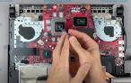 Разборка ноутбука Asus ROG Strix G531: чистка и замена термопасты
