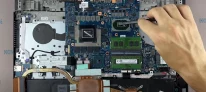 Разборка и обслуживание ноутбука Dell G7 7700: чистка и замена термопасты