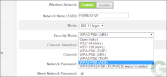 Безопасность Wi-Fi: следует ли использовать WPA2-AES, WPA2-TKIP или оба?